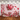 Mocsicka Red Balloon and Flower Basket Valentine's Day Backdrop B