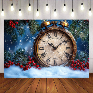 Mocsicka Christmas Clock Background