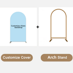 Flash Sale Mocsicka Custom Arch Cotton Cover and Arch Stand