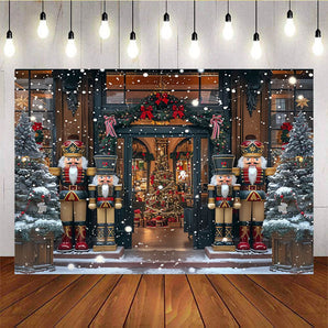 Mocsicka Christmas Guard Dress Up Background Background