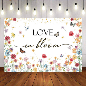 Mocsicka Love In Bloom Photo Backdrop