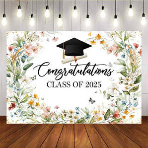 Mocsicka Congratulation Class of 2025 Backdrop