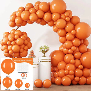 Mocsicka 129pcs Solid Color Birthday Party Decoration Balloon Arch Set