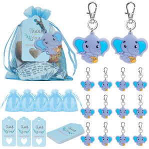 Mocsicka Baby Elephant Theme Baby Shower Party Gift Bag Packaging