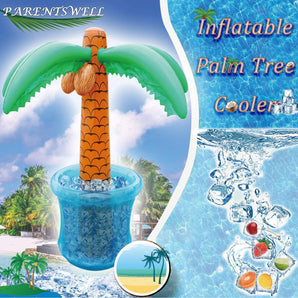 Mocsicka Inflatable Palm Tree for Summer Tropical Themed Pool Party Decorations