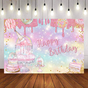 Mocsicka Cake Smash Happy Birthday Party Backgrounds-Mocsicka Party