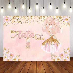 Mocsicka Tutu Skirts Theme Happy Birthday Party Backgrounds-Mocsicka Party